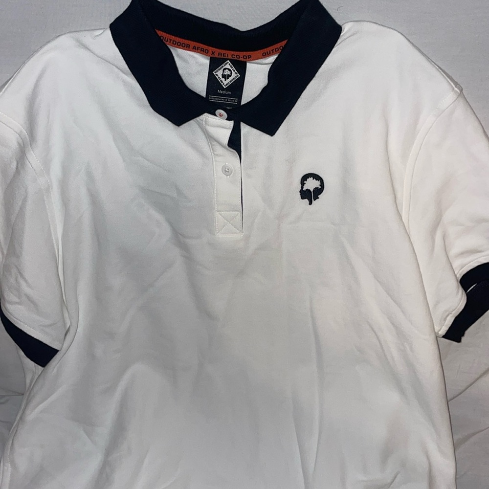 REI co op polo white